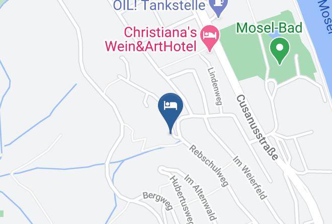 Bernkastel Wittlich - Gastehaus Geller Maps