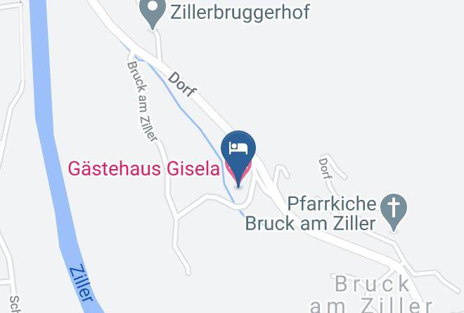 Schwaz - Gastehaus Gisela Maps