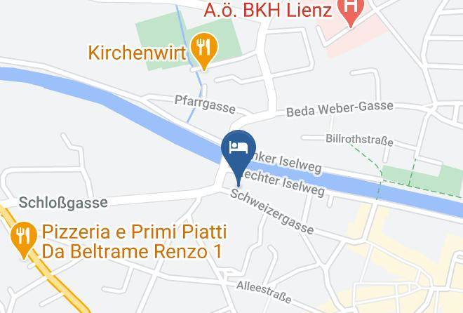 Lienz - Gastehaus Goldener Stern Maps