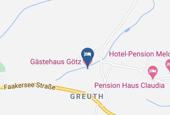 Villach - Gastehaus Gotz Maps