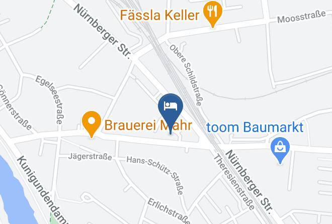 Bamberg - Gastehaus Graupner Maps