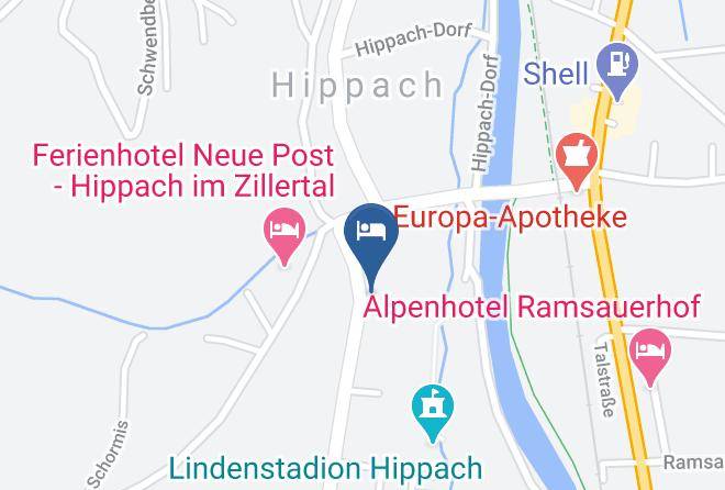 Schwaz - Gastehaus Gredler Maps