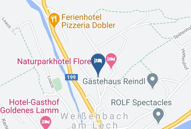 Reutte - Gastehaus Greif Maps