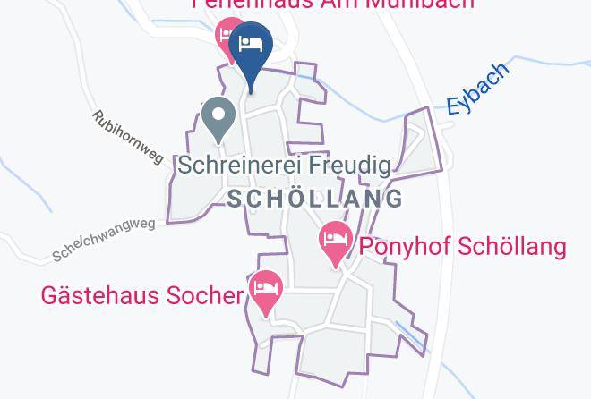 Oberallgau - Gastehaus Greiter Maps