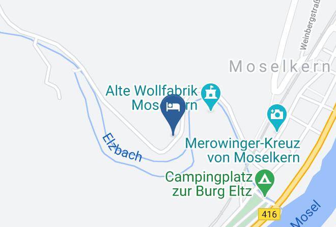 Cochem Zell - Gastehaus Grolig Maps
