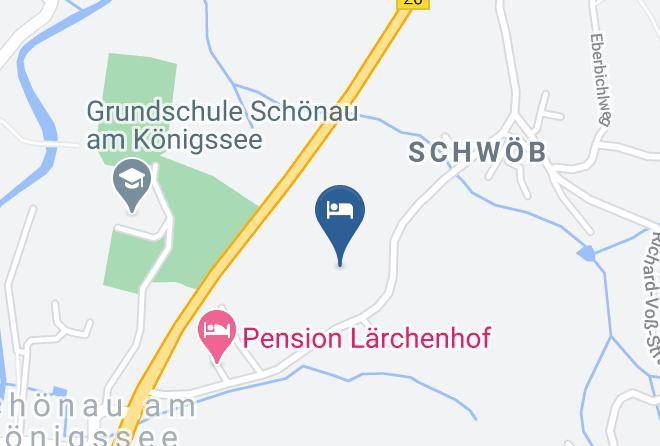 Berchtesgadener Land - Gastehaus Grollehen Maps