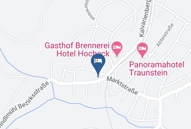 Gmunden - Gastehaus Gruber Maps