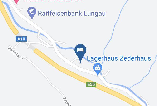 Tamsweg - Gastehaus Gruber Urlaub In Zederhaus Maps