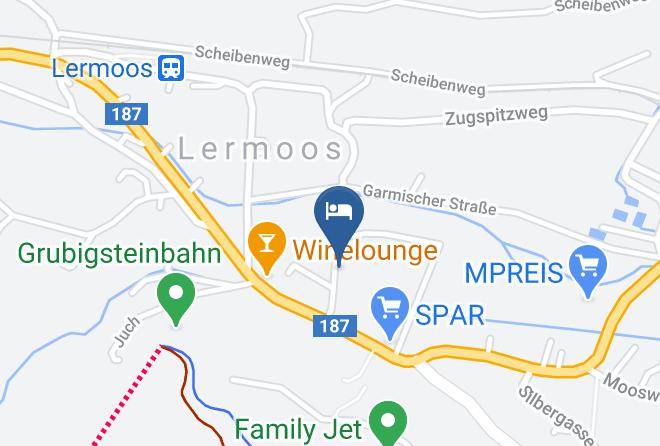 Reutte - Gastehaus Grubigblick Maps