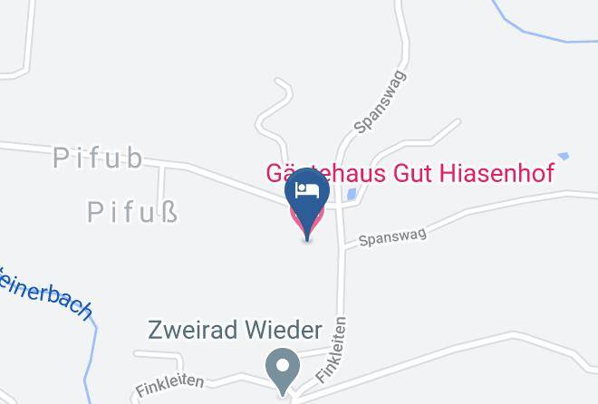 Salzburg Umgebung - Gastehaus Gut Hiasenhof Maps