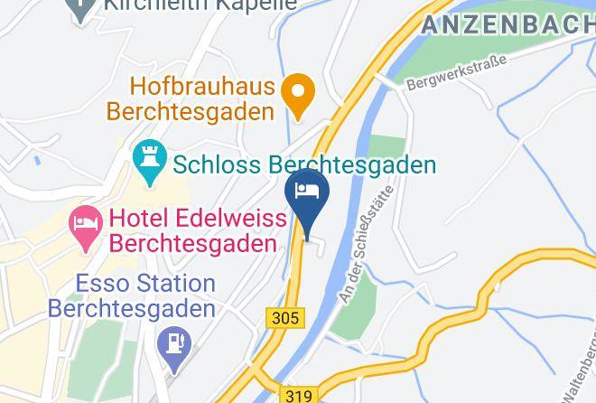 Berchtesgadener Land - Gastehaus Gutefahrt Maps
