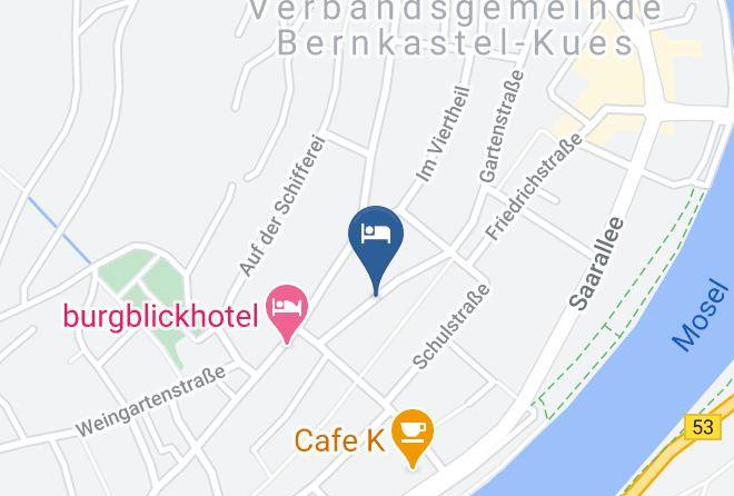 Bernkastel Wittlich - Gastehaus Haas Herges Maps