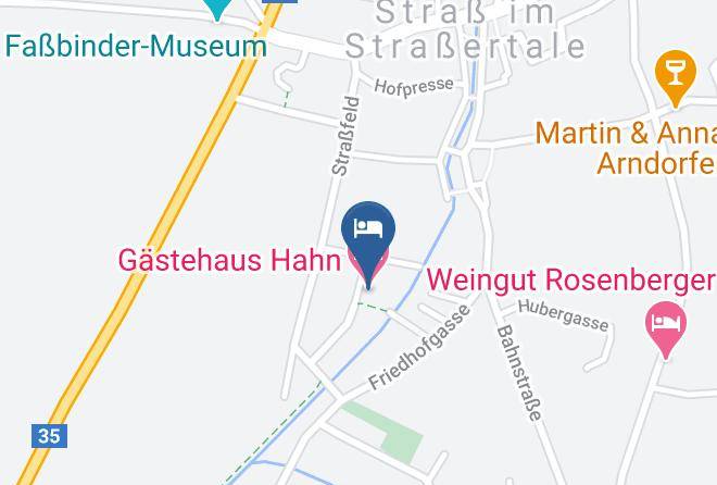 Krems Land - Gastehaus Hahn Maps