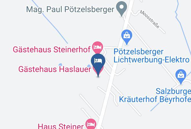 Salzburg - Gastehaus Haslauer Maps