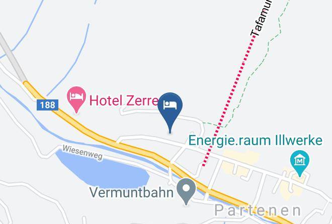 Bludenz - Gastehaus Haus Am Rain Maps