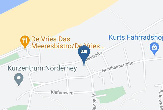 Aurich - Gastehaus Haus Coordes Maps