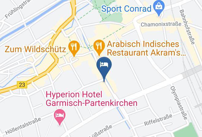 Garmisch Partenkirchen - Gastehaus Hauterer Jorgl Maps