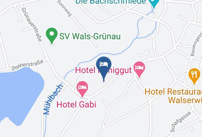 Salzburg Umgebung - Gastehaus Heidi Maps