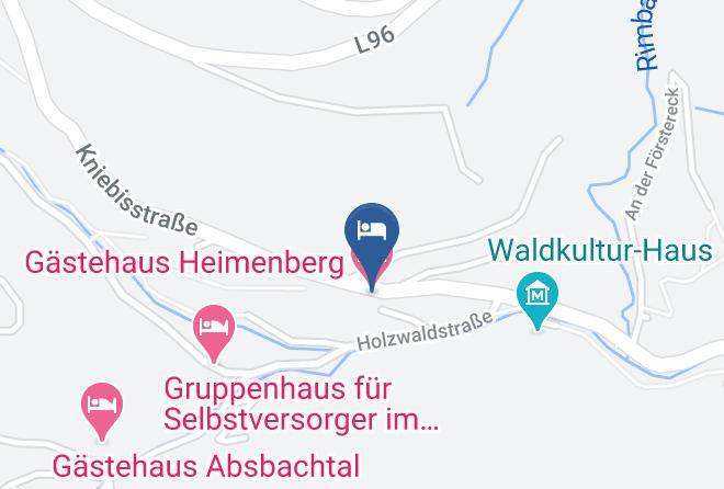 Freudenstadt - Gastehaus Heimenberg Maps
