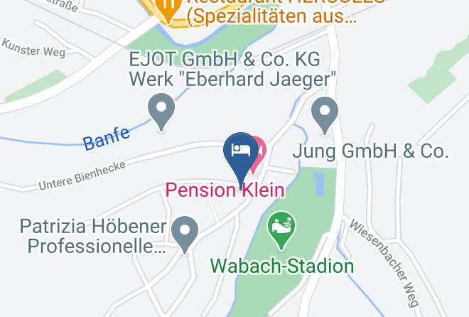 Siegen Wittgenstein - Gastehaus Heinrich Maps