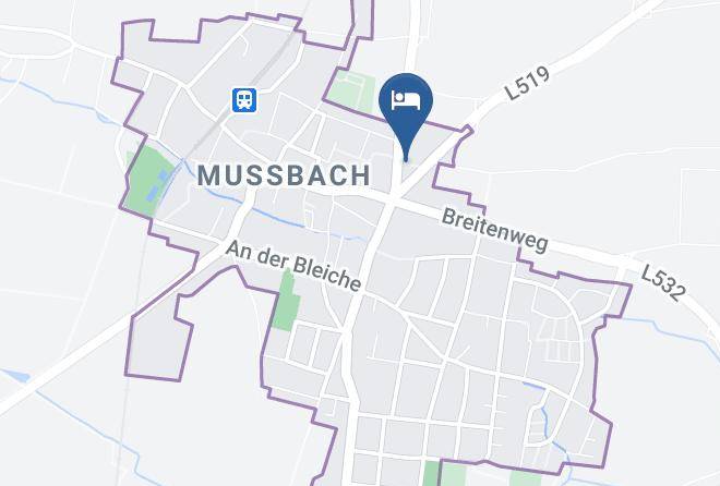 Neustadt An Der Weinstrase - Gastehaus Hellmer Maps