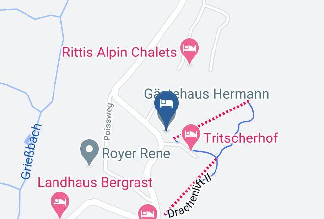 Liezen - Gastehaus Hermann Maps