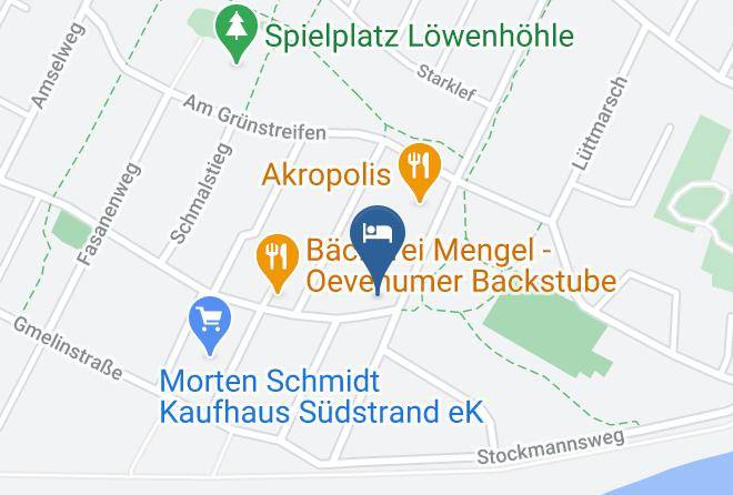 Nordfriesland - Gastehaus Hilligenlei Maps