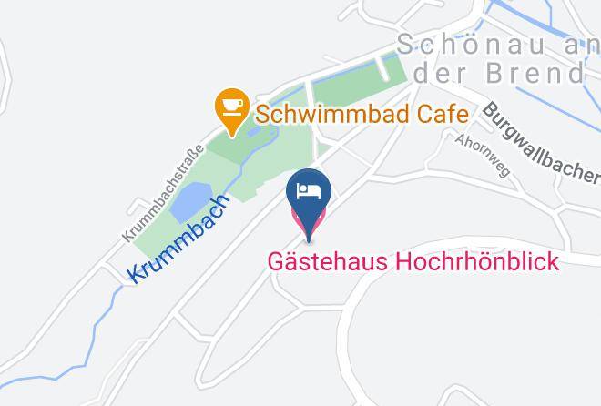 Rhon Grabfeld - Gastehaus Hochrhonblick Maps