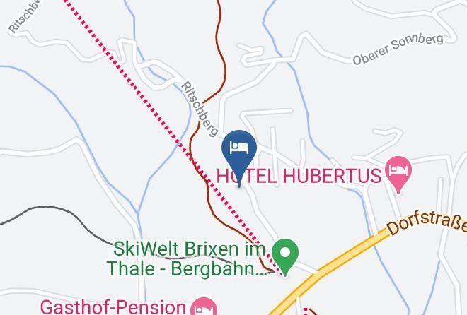 Kitzbuhel - Gastehaus Hofer Maps