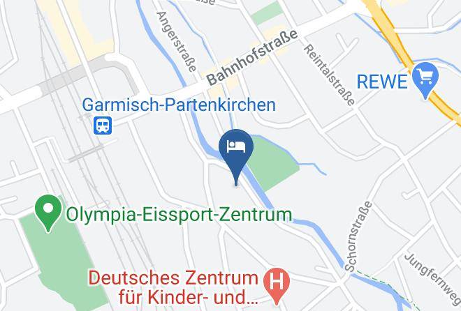 Garmisch Partenkirchen - Gastehaus Hoffmann Maps