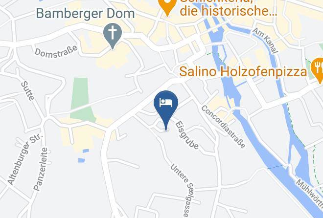 Bamberg - Gastehaus Holle 12 Maps