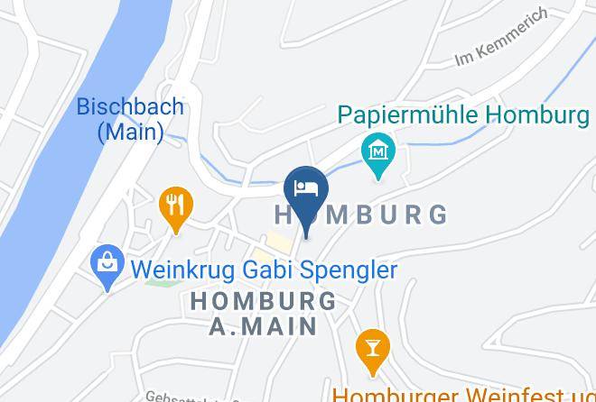 Main Spessart - Gastehaus Homburger Brauscheuere Maps