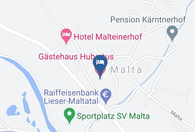 Spittal An Der Drau - Gastehaus Hubertus Maps
