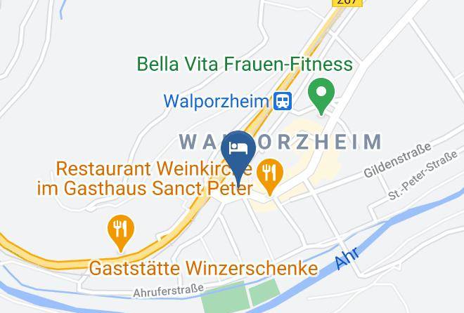Ahrweiler - Gastehaus Irene Maps