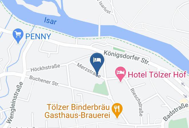 Bad Tolz Wolfratshausen - Gastehaus Isartal Maps