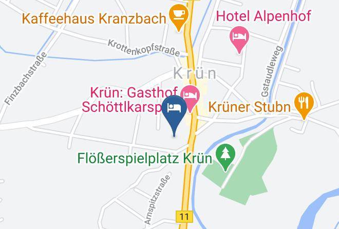 Garmisch Partenkirchen - Gastehaus Isartal Maps