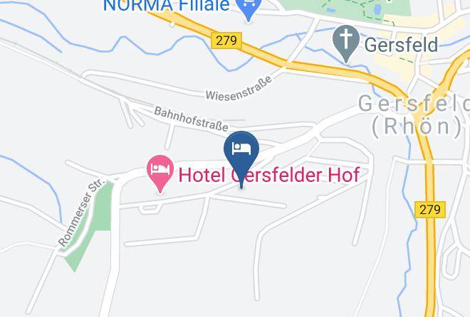 Fulda - Gastehaus Jager Maps