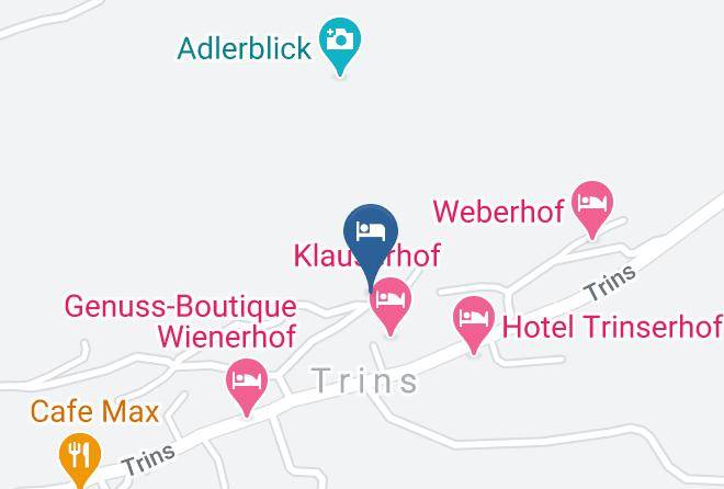 Innsbruck Land - Gastehaus Jager Maps