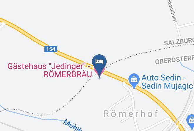 Vocklabruck - Gastehaus Jedinger Romerbrau Maps