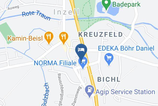 Traunstein - Gastehaus Johanna Kamml Maps