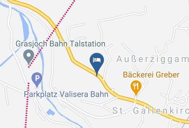 Bludenz - Gastehaus Juen Elfriede Maps
