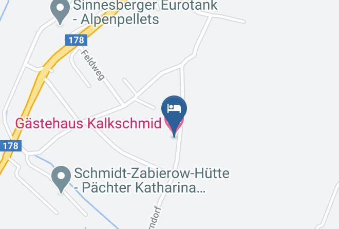 Kitzbuhel - Gastehaus Kalkschmid Maps