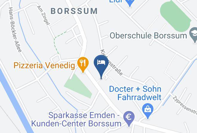 Emden - Gastehaus Katharina Maps