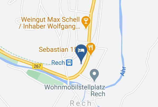 Ahrweiler - Gastehaus Kautz Maps