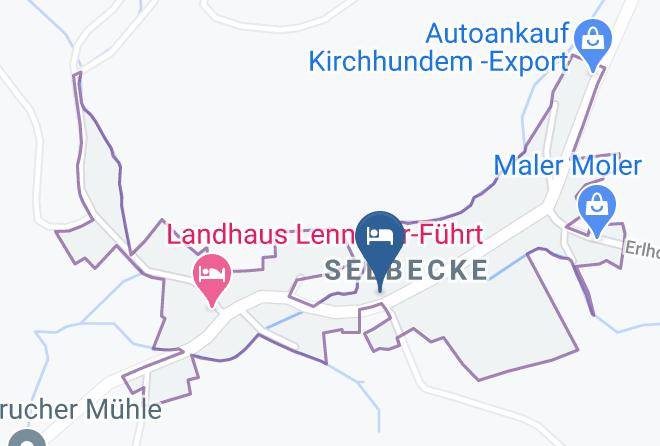 Olpe - Gastehaus Kebben Maps