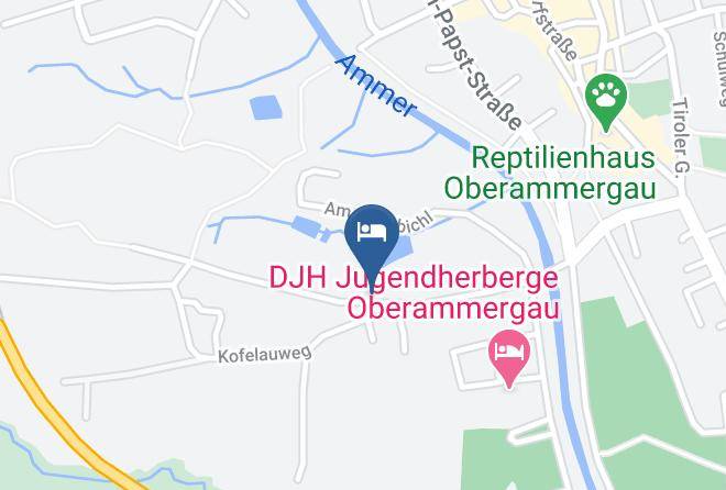 Garmisch Partenkirchen - Gastehaus Kemper Maps