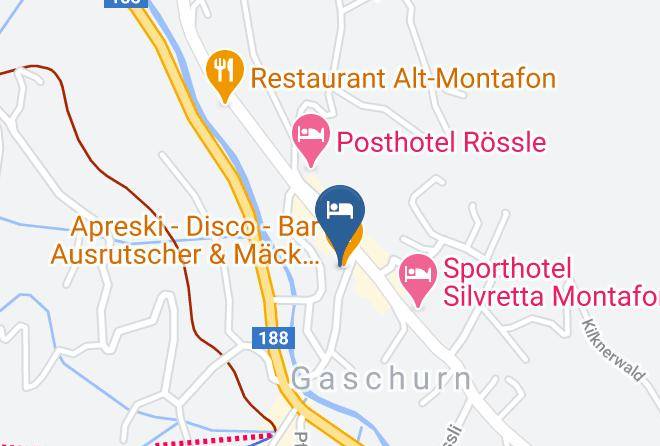 Bludenz - Gastehaus Kessler Maps