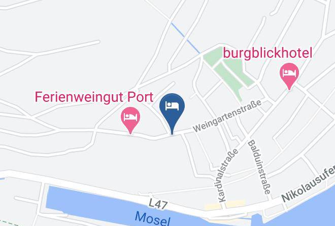 Bernkastel Wittlich - Gastehaus Kiesgen Mendgen Maps