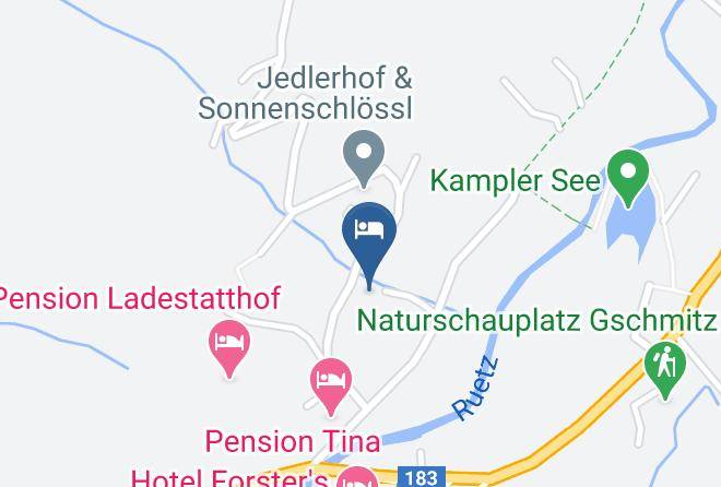 Innsbruck Land - Gastehaus Klaudia Maps