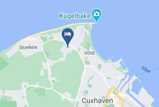 Cuxhaven - Gastehaus Klement Maps